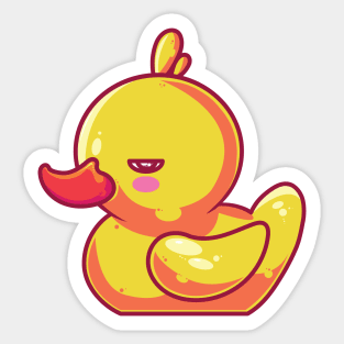 I don't give a duck! Sticker